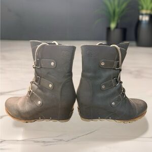 Sorel Women's Joan of Arctic Wedge, black